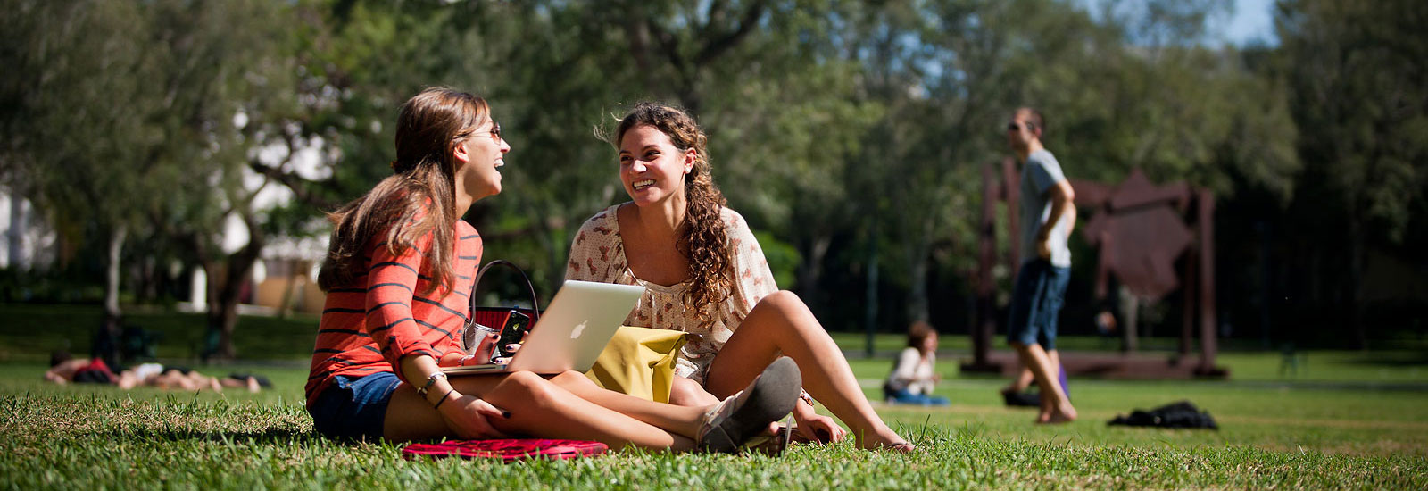 Two Students on Foote Green
